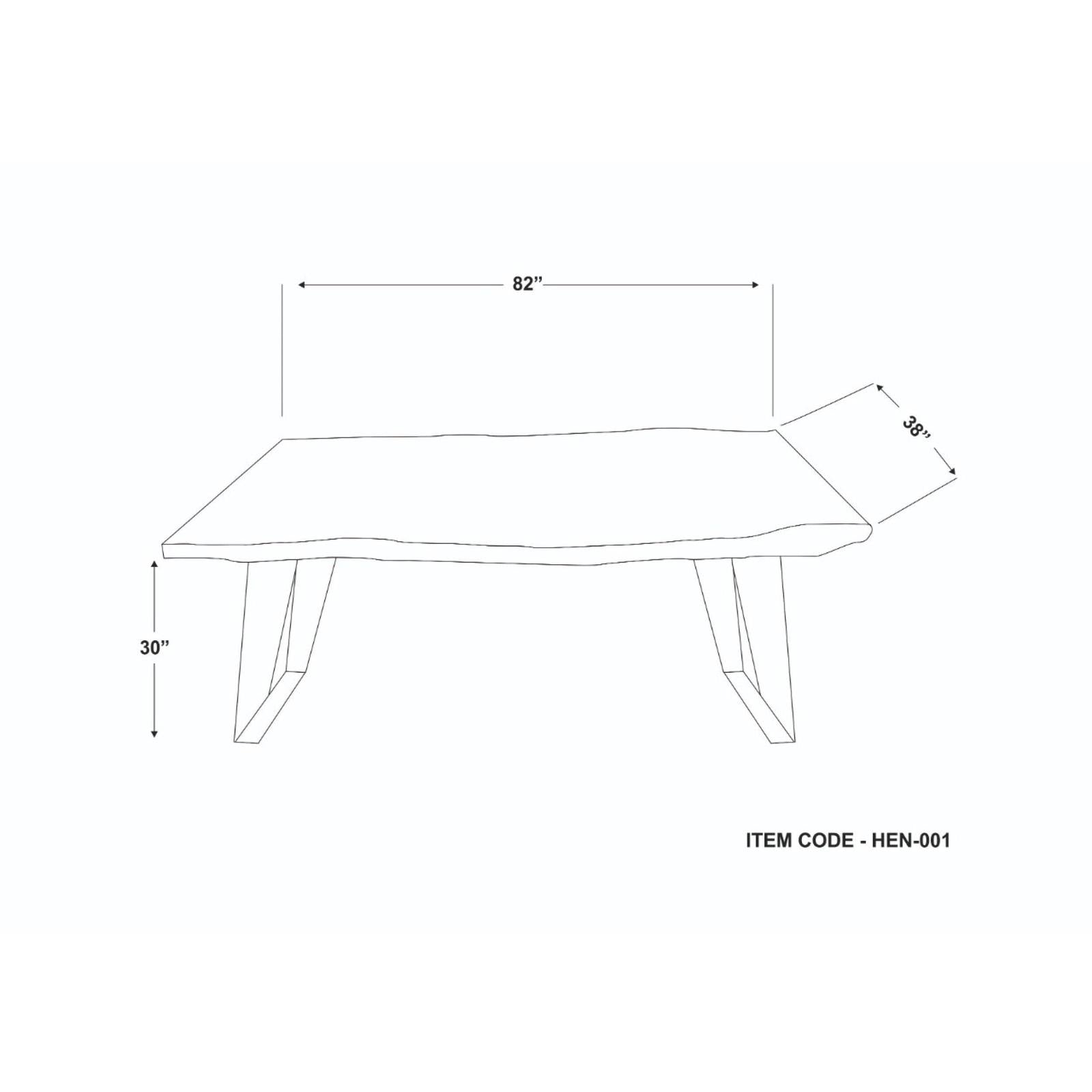Surya Halden Dining Table Clearance