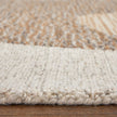Feizy Pollock 8951F Modern Watercolor in Brown/Tan/Ivory