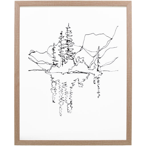 Surya Sachse Framed Art HSE-002
