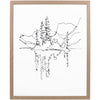 Surya Sachse Framed Art HSE-002