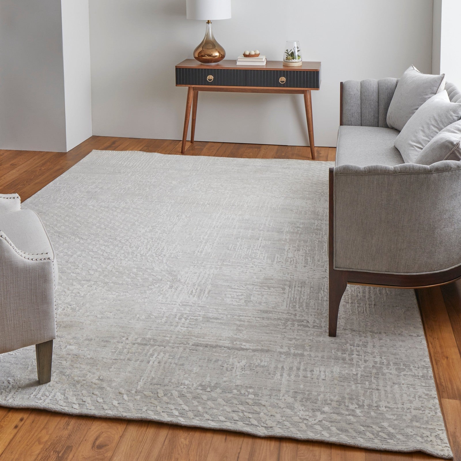 Feizy Eastfield 69ABF Modern Abstract in Ivory
