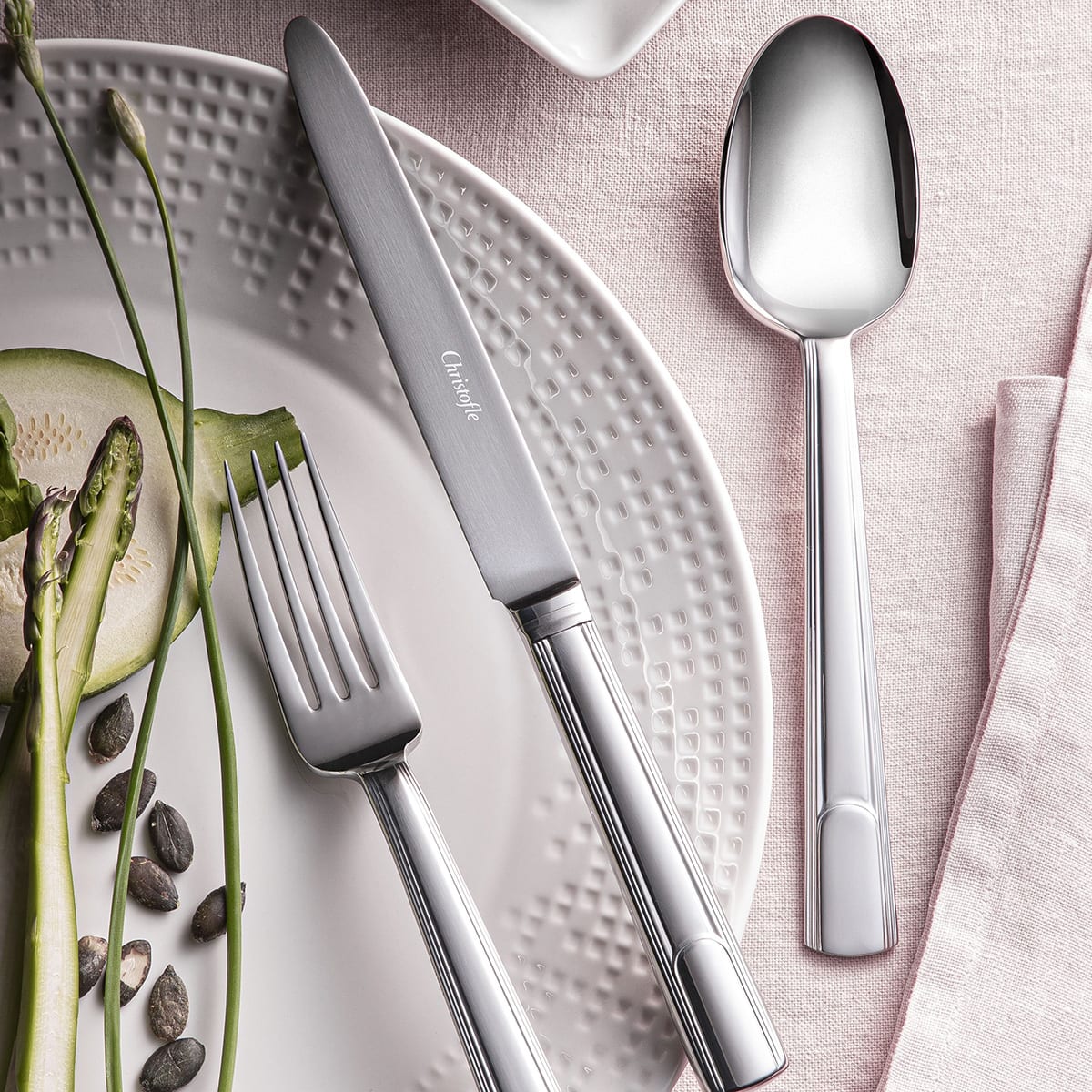 Christofle Hudson Stainless Steel Cutlery