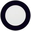 Raynaud Horizon Colbalt Blue Filet Platinum Buffet Plate Cobalt Blue With Platinum Line, Presentation Plate