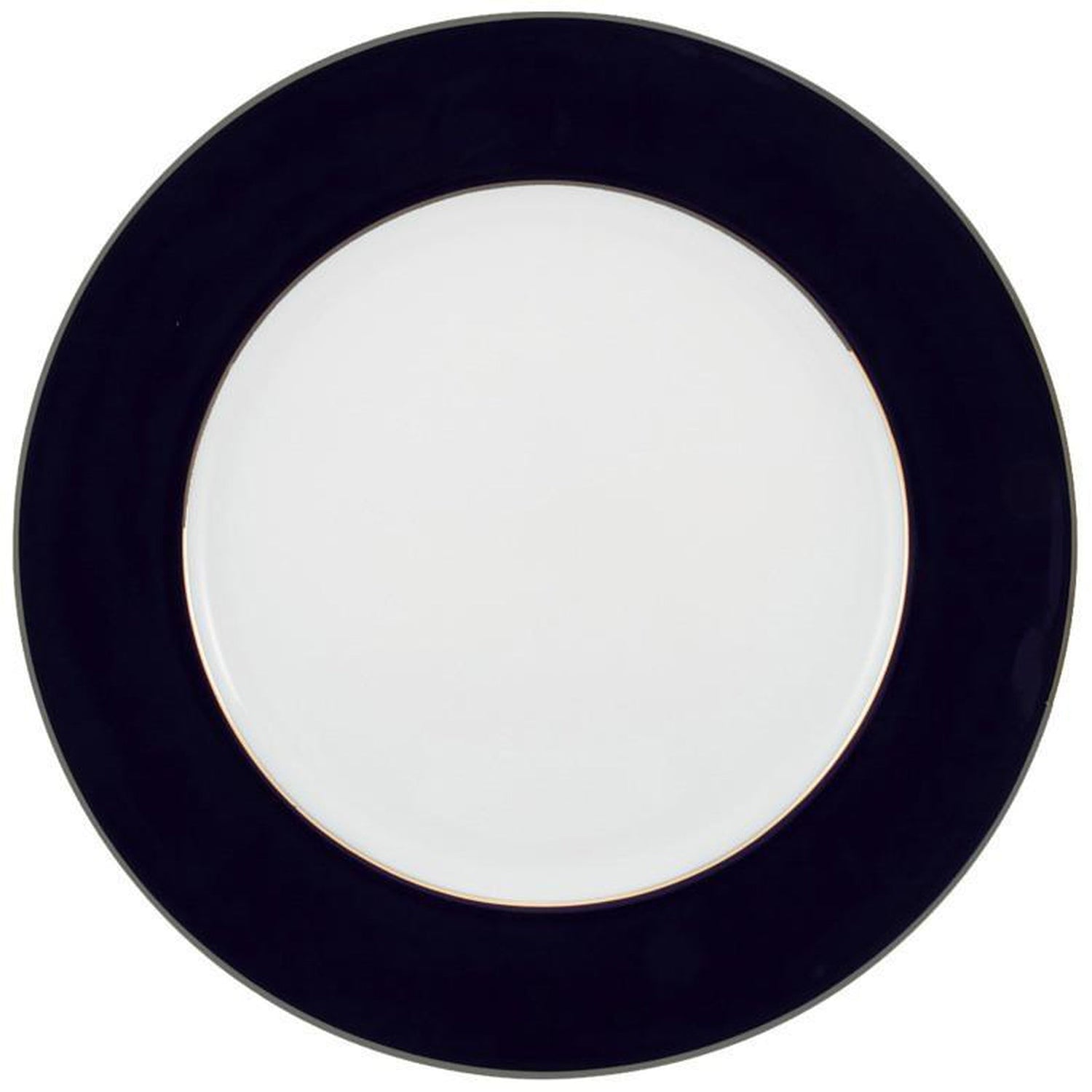 Raynaud Horizon Colbalt Blue Filet Platinum Buffet Plate Cobalt Blue With Platinum Line, Presentation Plate