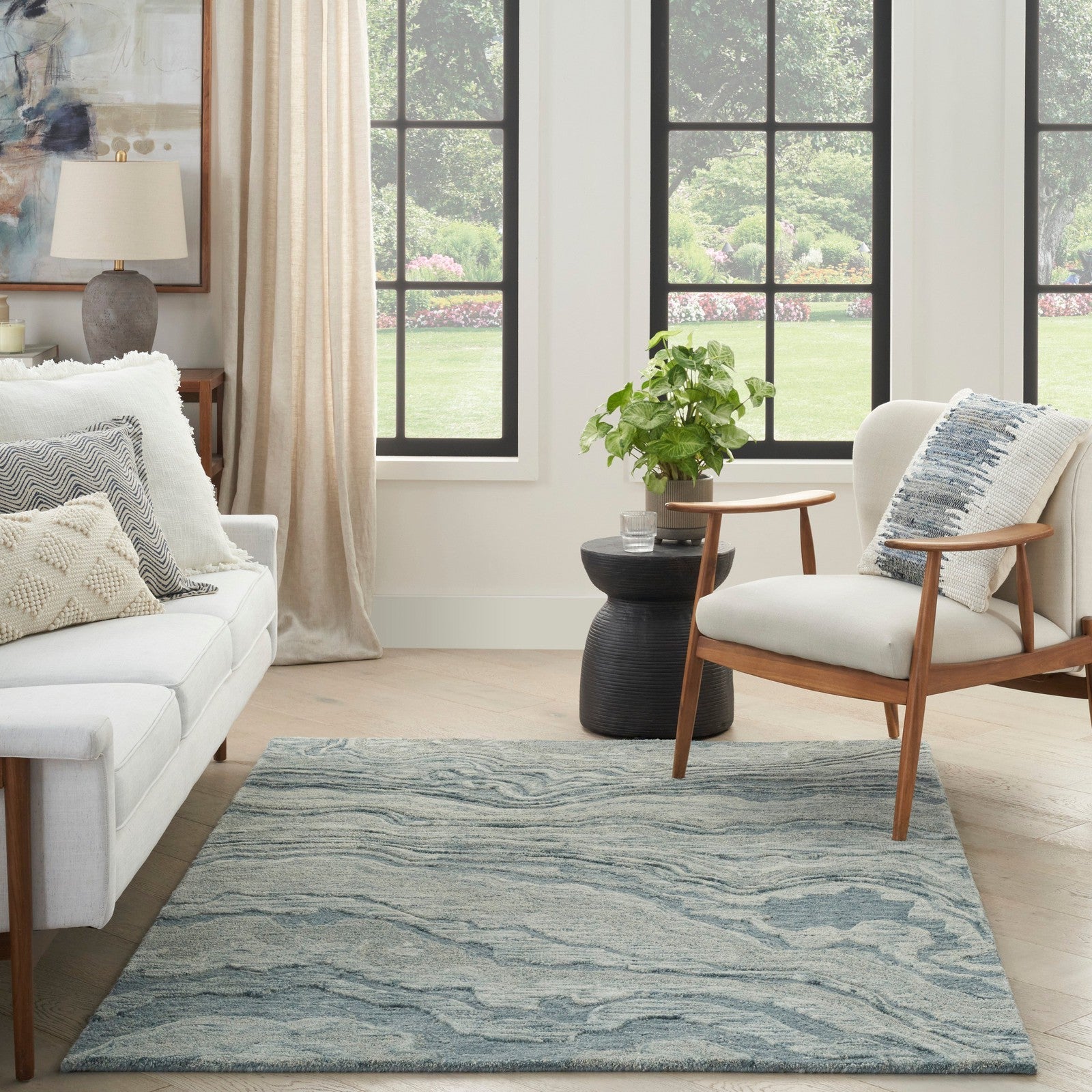 Nourison Graceful GRU01 Modern Indoor Rug