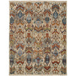 Feizy Leylan 0563F Transitional Ikat in Tan/Ivory/Orange