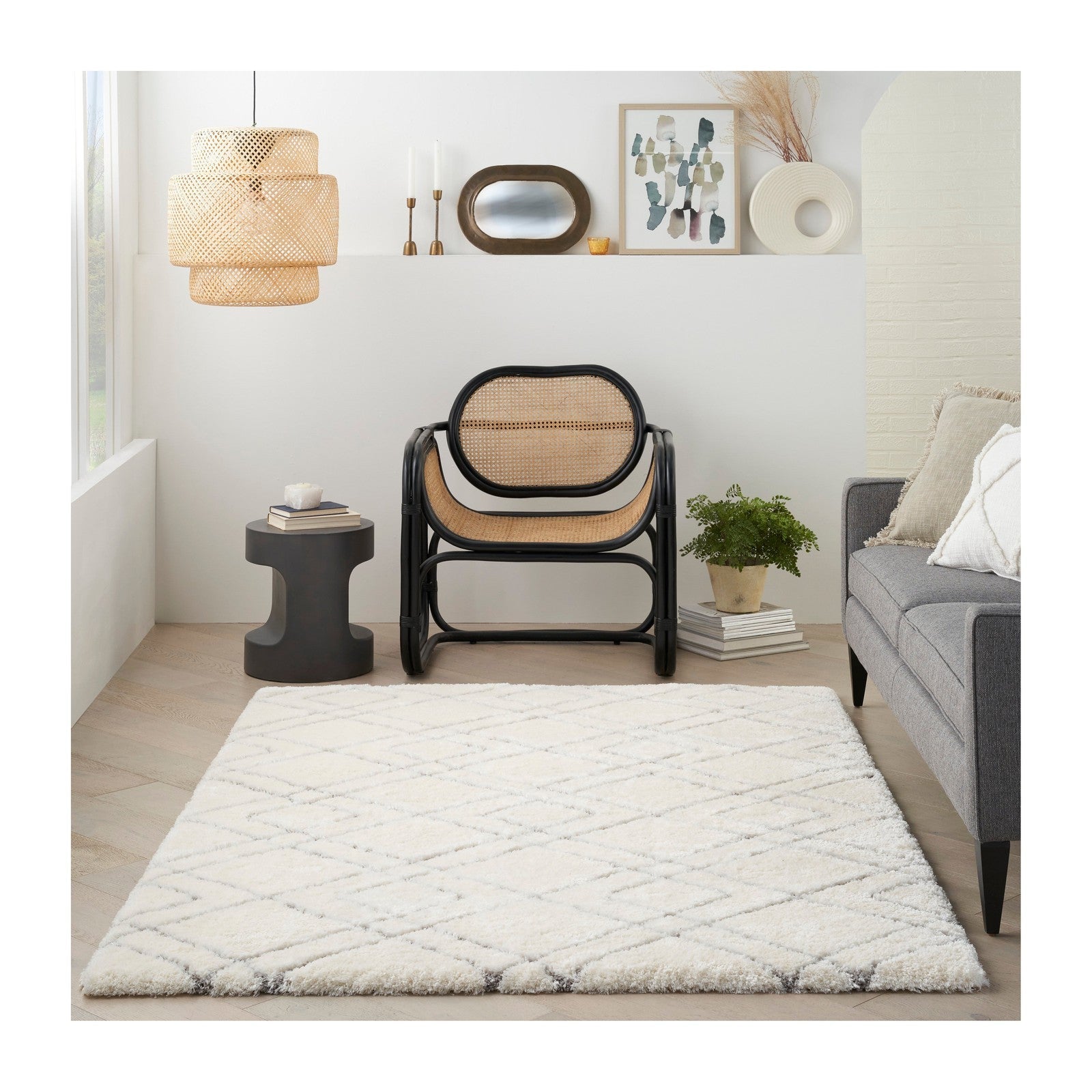 Nourison Dreamy Shag DRS07 Shag Indoor Rug