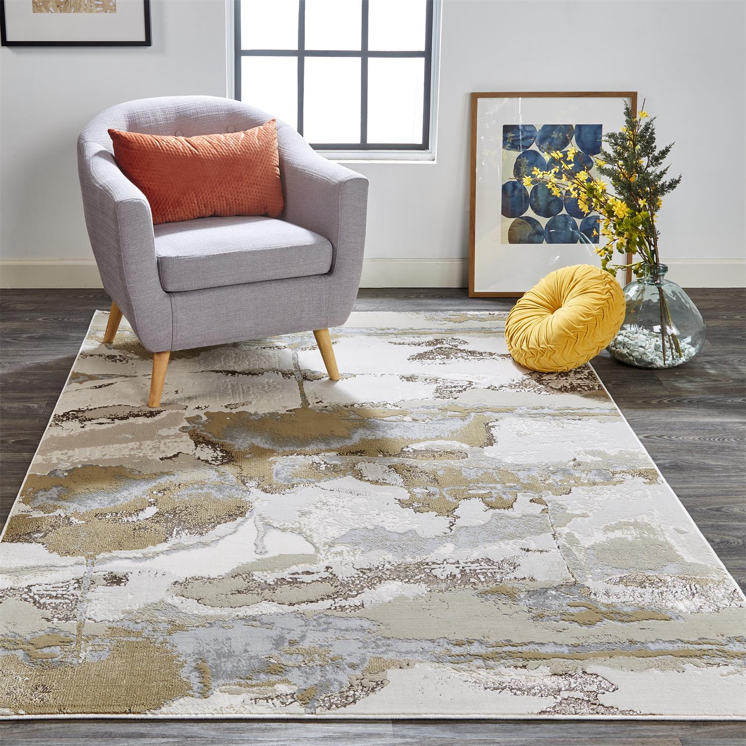 Feizy Aura 3737F Rug