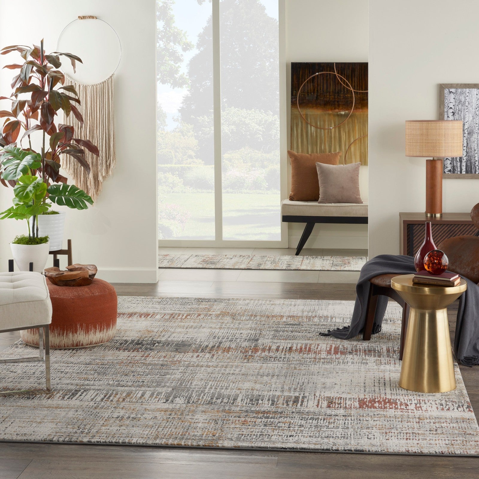 Nourison Tangra TNR04 Modern Indoor Rug