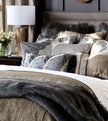 Eastern Accents Indochine Metallic Stripe Decorative Pillow