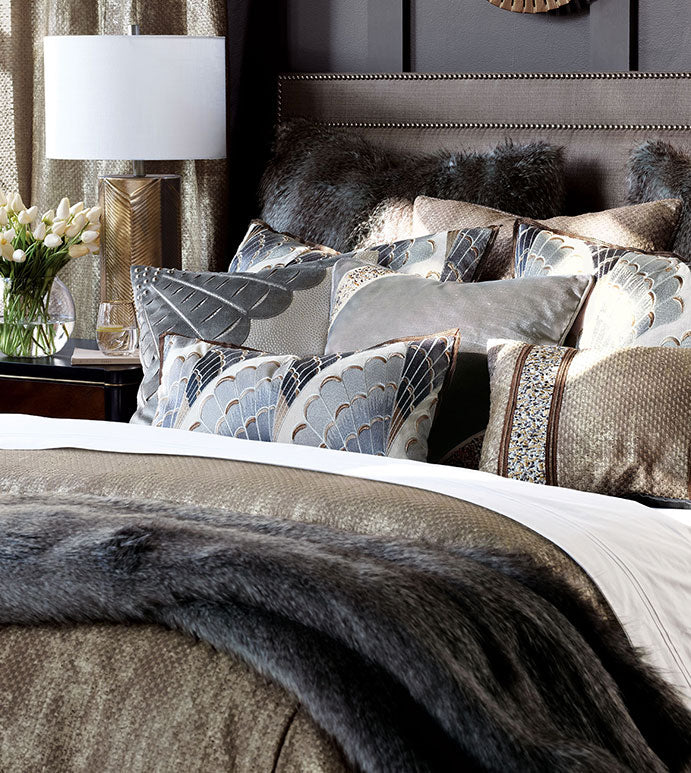 Eastern Accents Indochine Velvet Decorative Pillow