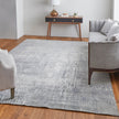 Feizy Eastfield 69A1F Modern Abstract in Gray