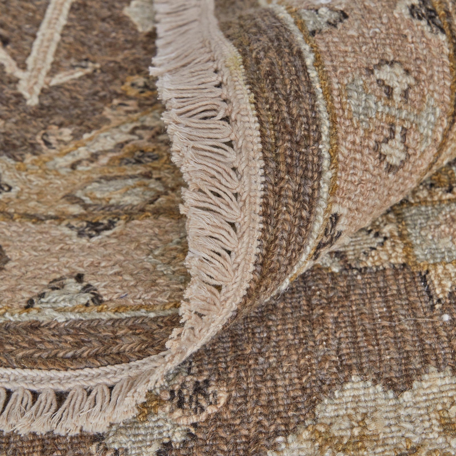 Feizy Corbitt 0610F Traditional Oriental in Brown/Ivory