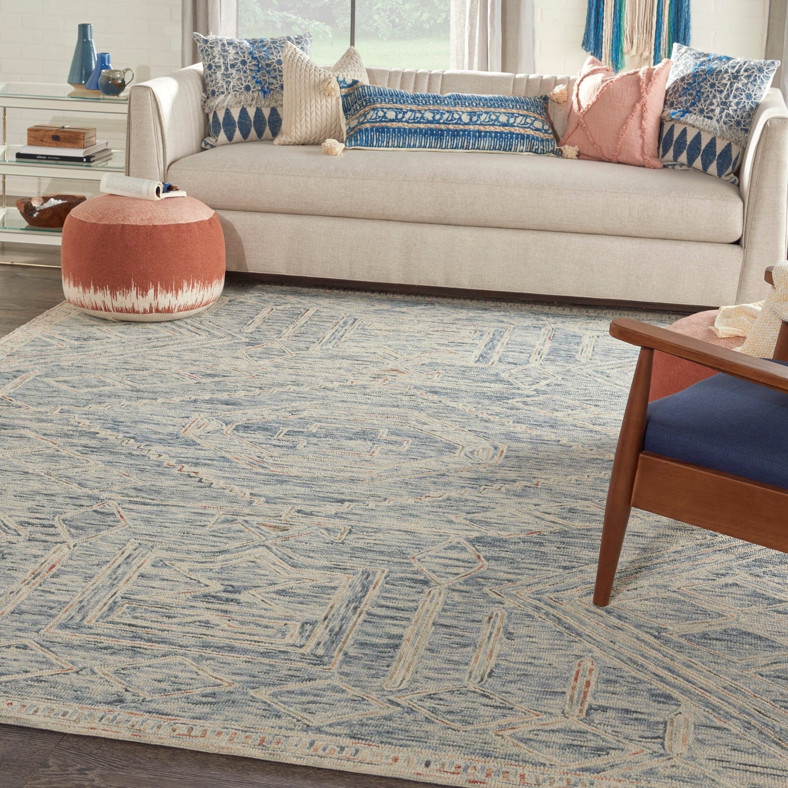 Nourison Interlock ITL02 Bohemian Indoor Rug