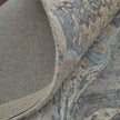 Feizy Zarah 8918F Modern Watercolor Rug in Gray/Tan/Blue