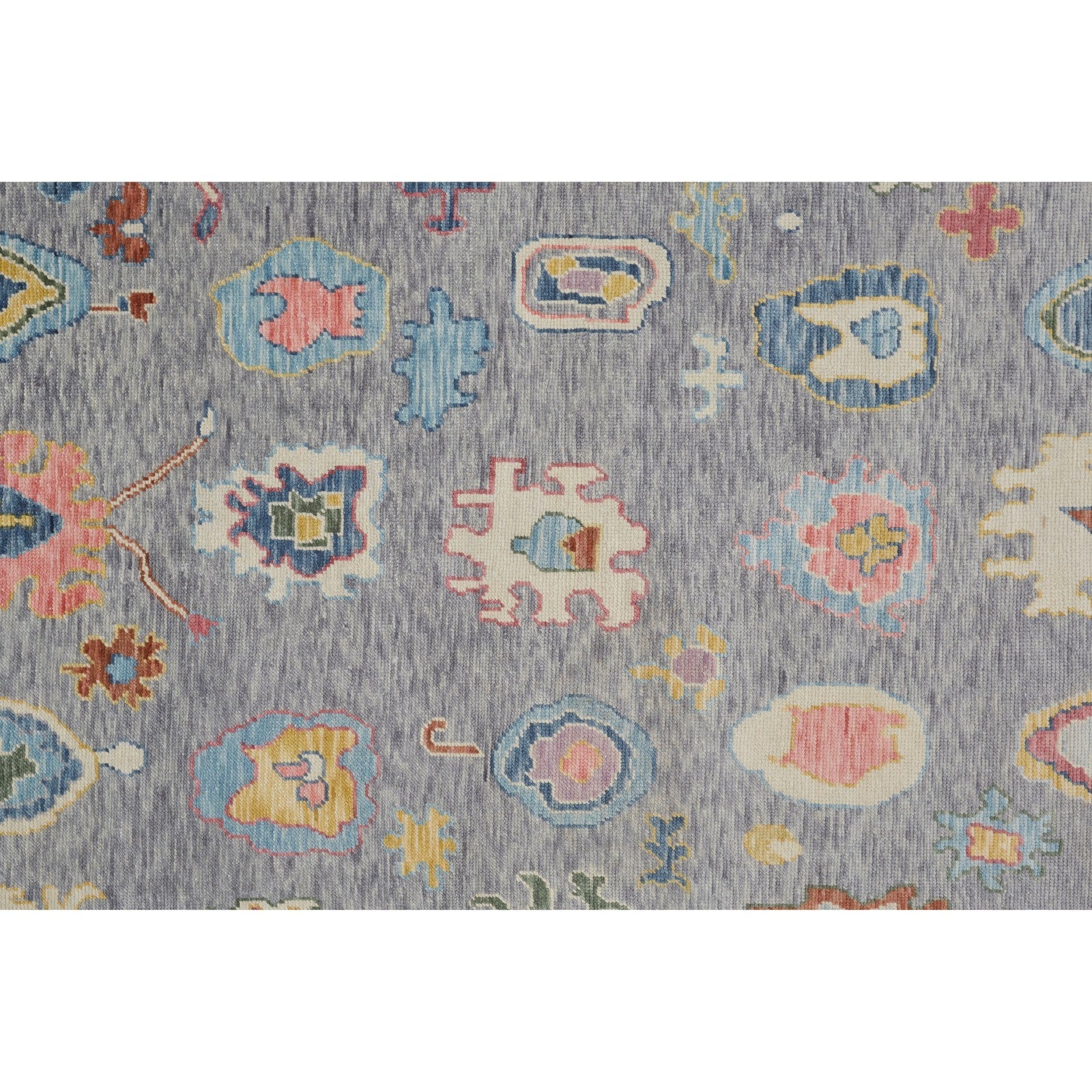 Feizy Karina 6792F Traditional Persian in Blue/Gray/Red