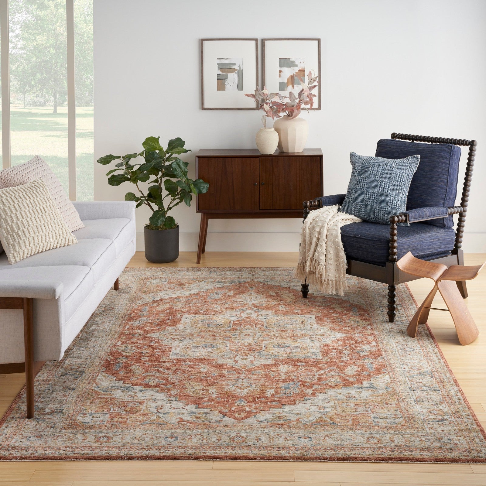 Nourison Sahar SHR06 Vintage Indoor Rug