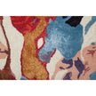 Feizy Dafney 8863F Transitional Floral & Botanical in Red/Blue/Purple