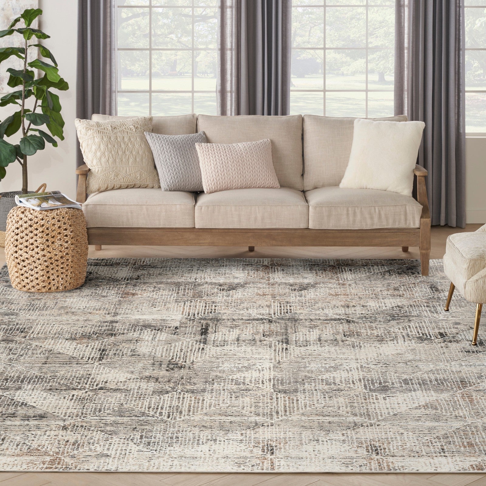 Nourison Sustainable Trends SUT08 Modern Indoor Rug