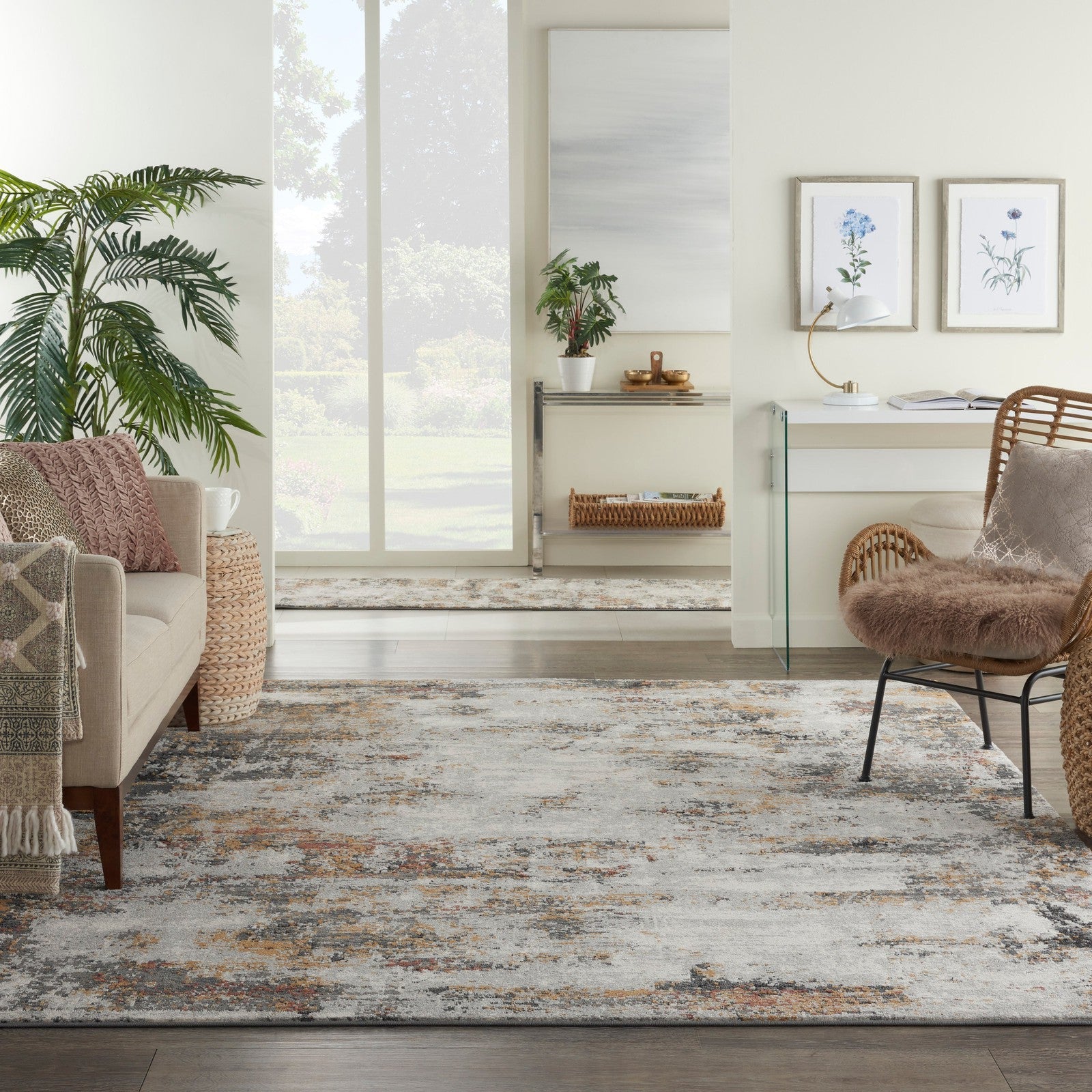Nourison Tangra TNR03 Modern Indoor Rug