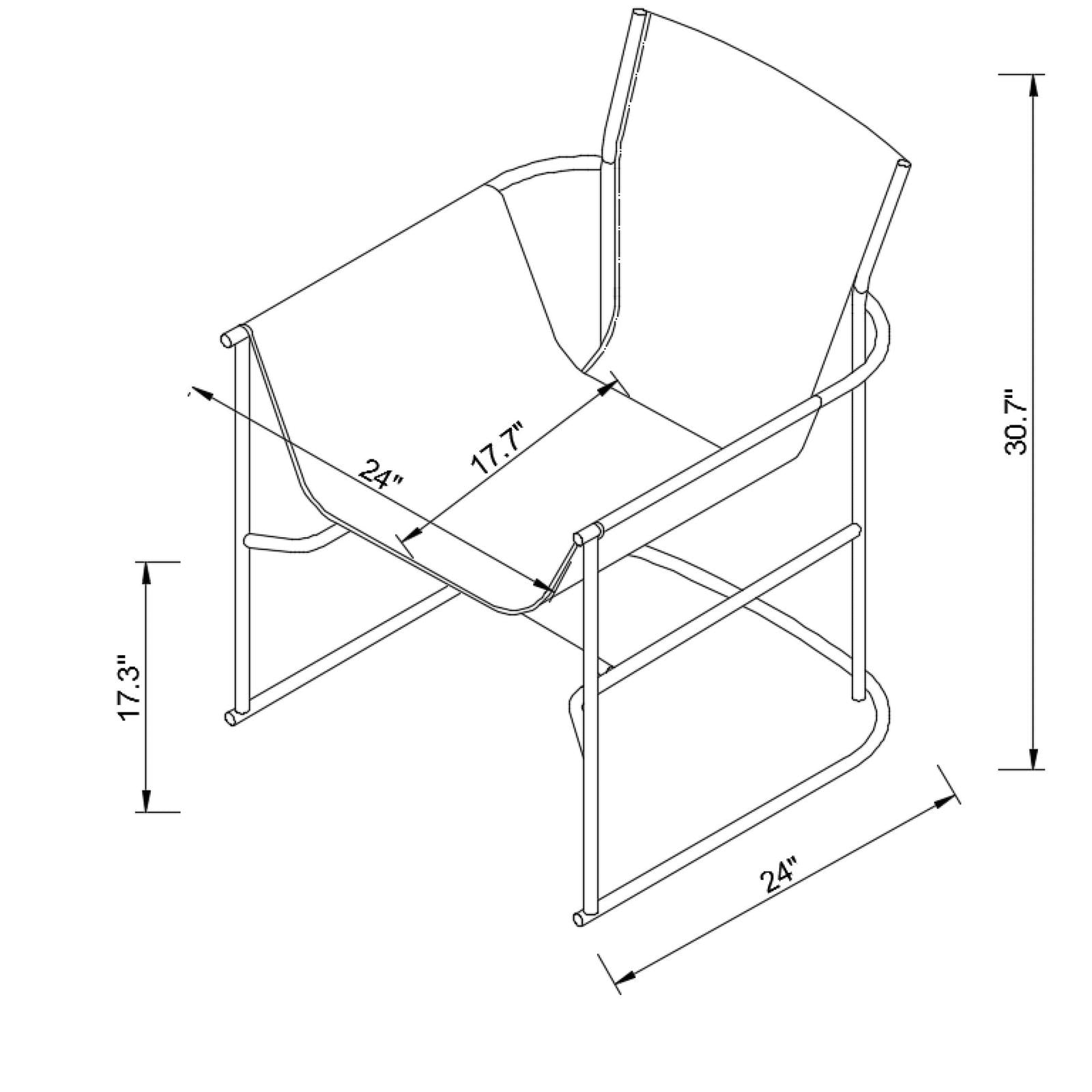 Surya Kara Dining Chair Clearance