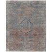 Feizy Marquette 39GVF Transitional Medallion in Blue/Red/Gray