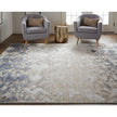 Feizy Laina 39G7F Transitional Gradient & Ombre in Tan/Ivory/Blue