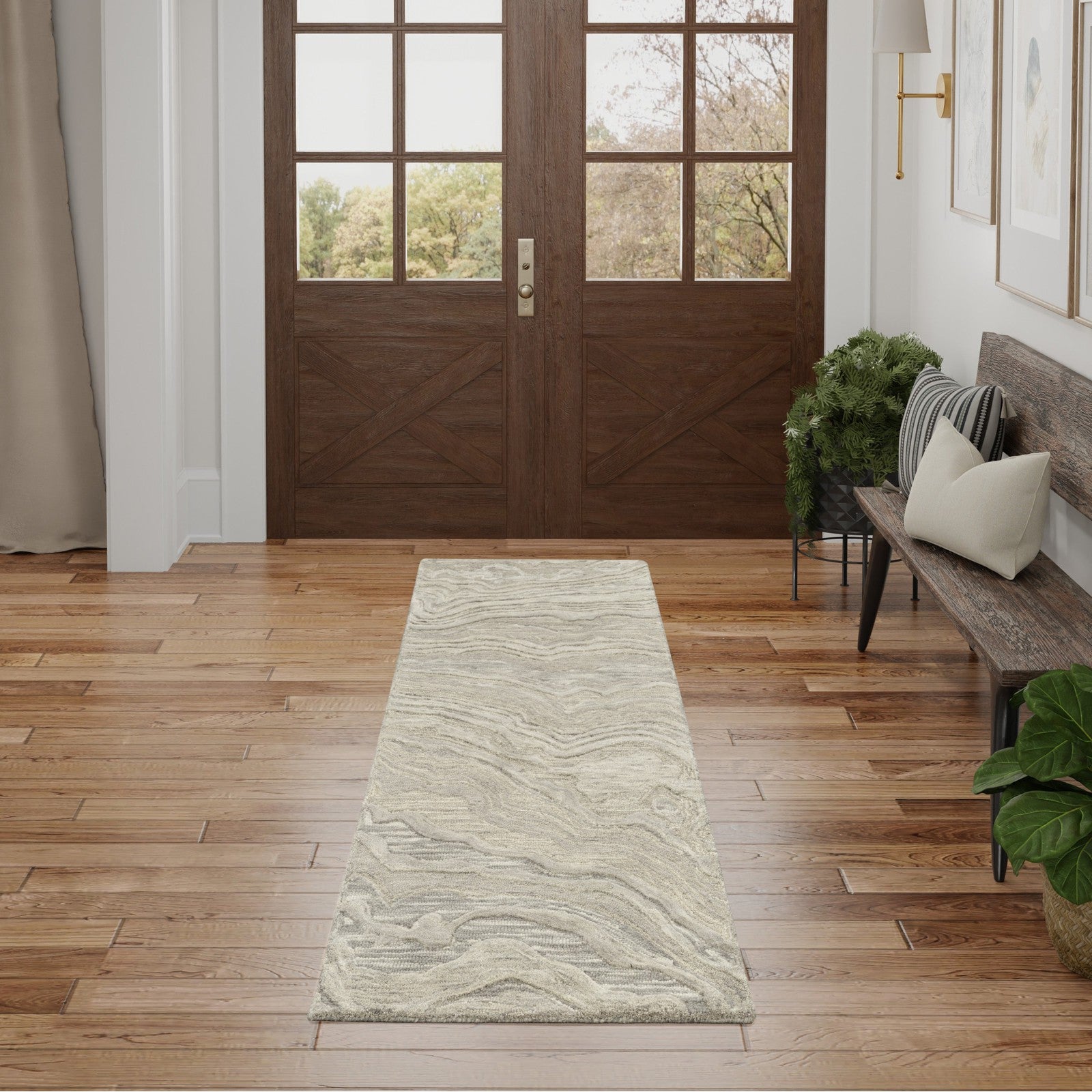 Nourison Graceful GRU01 Modern Indoor Rug