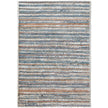 Feizy Mynka 39IEF Transitional Stripes in Ivory/Blue/Orange