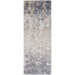 Feizy Laina 39G7F Transitional Gradient & Ombre in Tan/Ivory/Blue