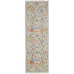 Feizy Karina 6793F Traditional Persian in Gray/Yellow/Red