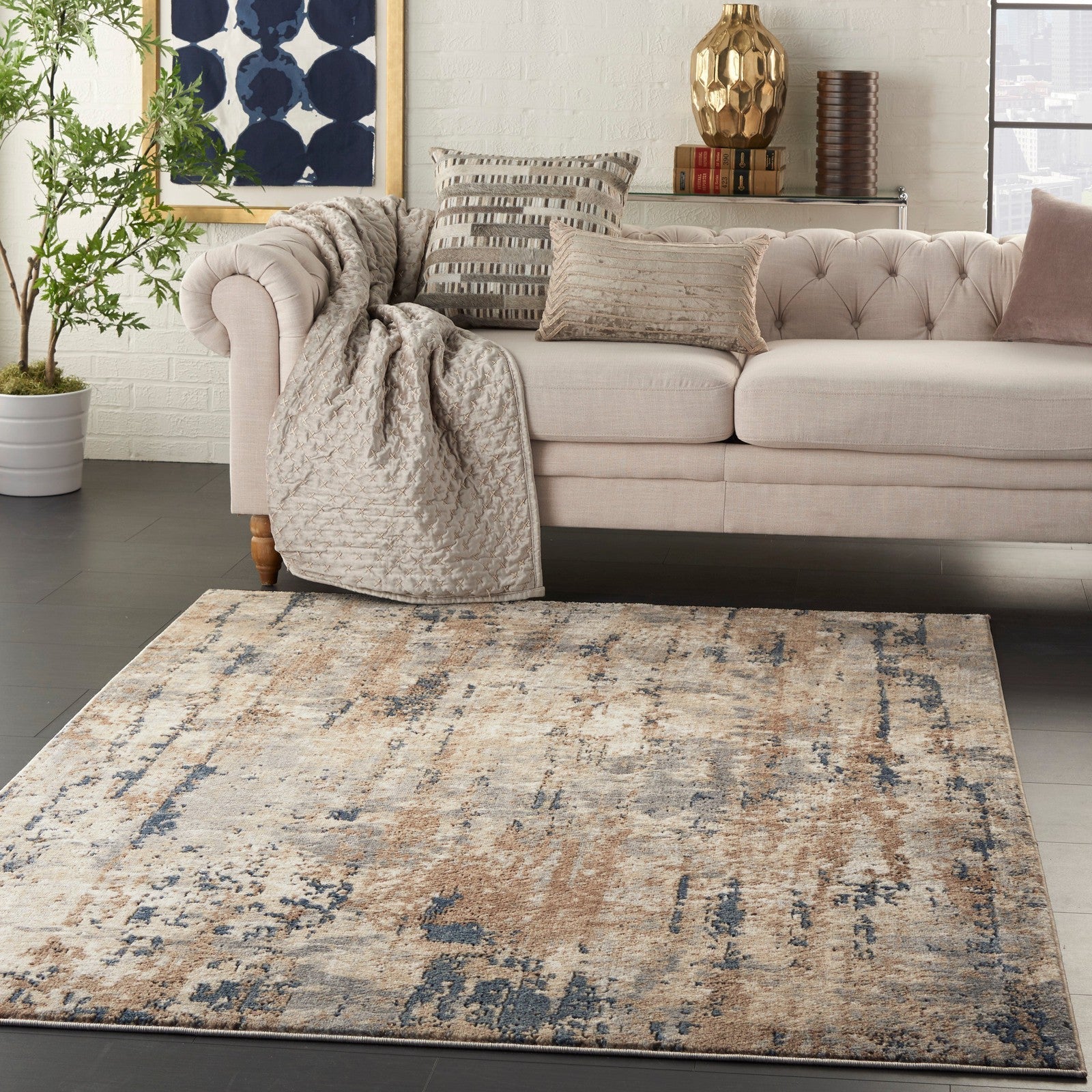 Nourison Quarry QUA01 Modern Indoor Rug