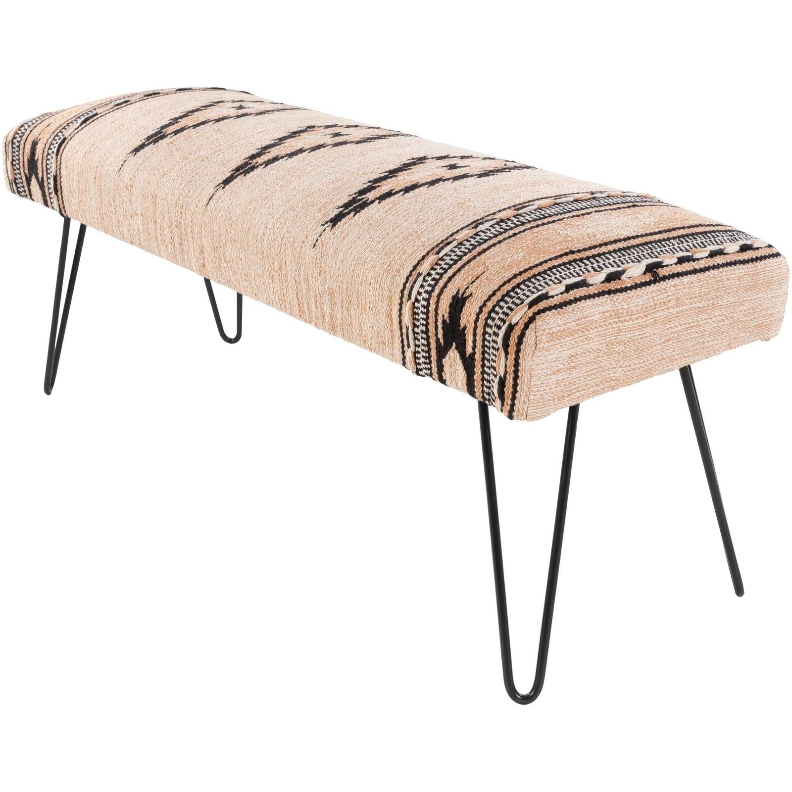 Livabliss by Surya Miriam Upholstered Bench