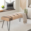 Livabliss by Surya Miriam Upholstered Bench