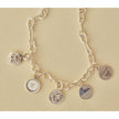 Christofle Chri-Chri Sterling Silver Medal  With Snape Hook Peau De Lion