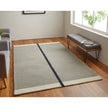 Feizy Maguire 8904F Transitional Abstract Rug in Taupe/Black
