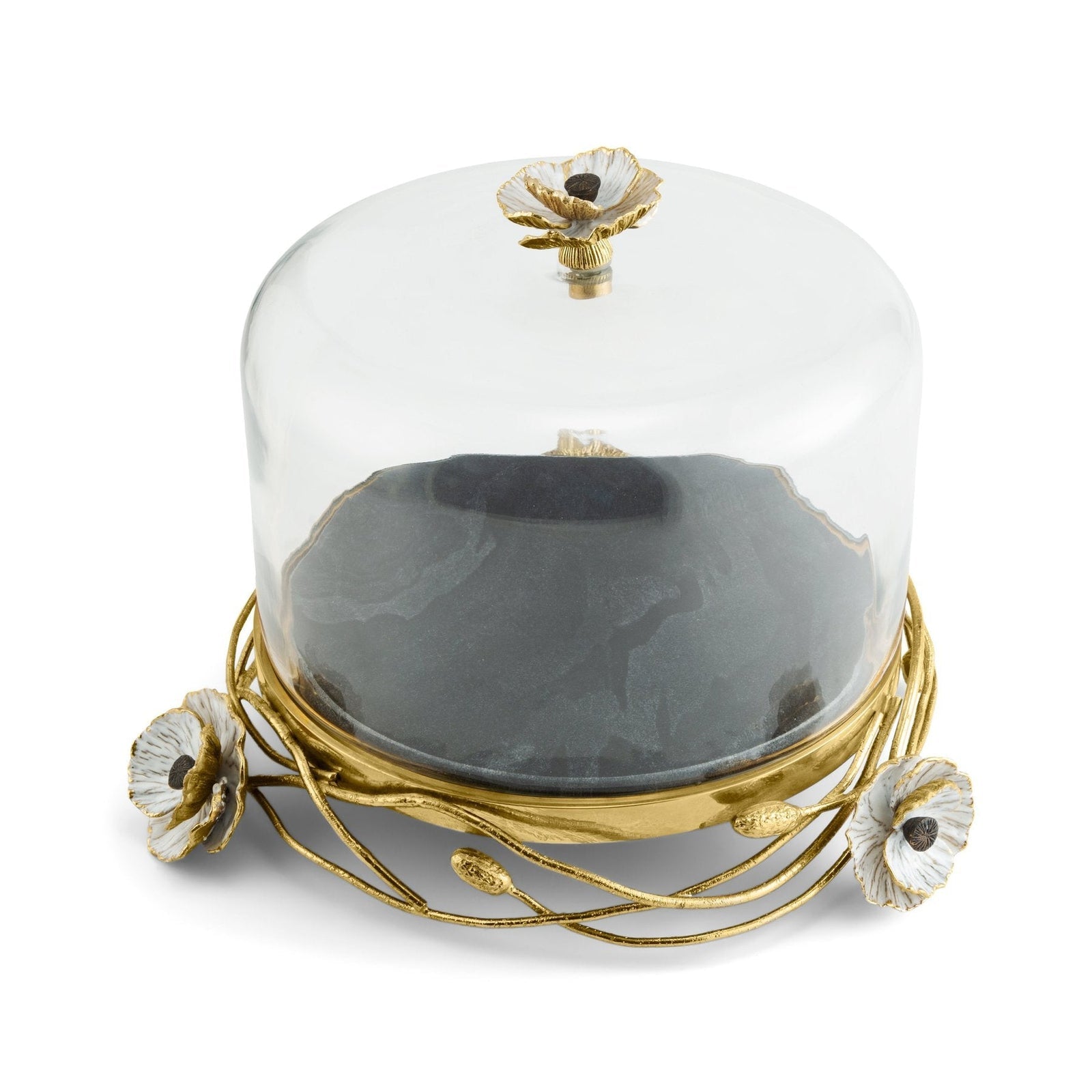 Michael Aram Anemone Cake Stand with Dome