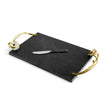 Michael Aram Anemone Large Cheese Board with Knife