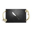 Michael Aram Anemone Large Cheese Board with Knife
