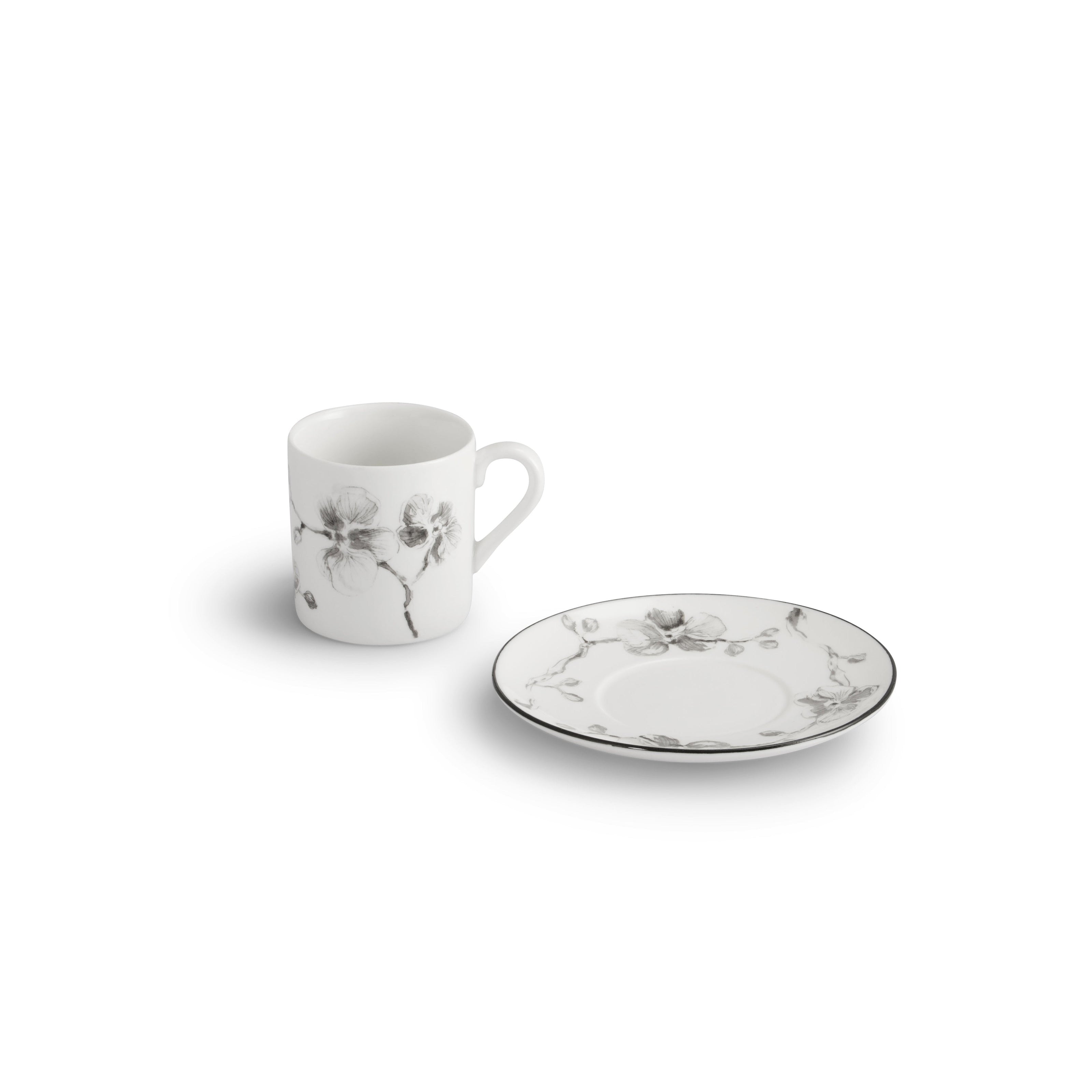 Michael Aram Black Orchid Cfee Pot&demi Set