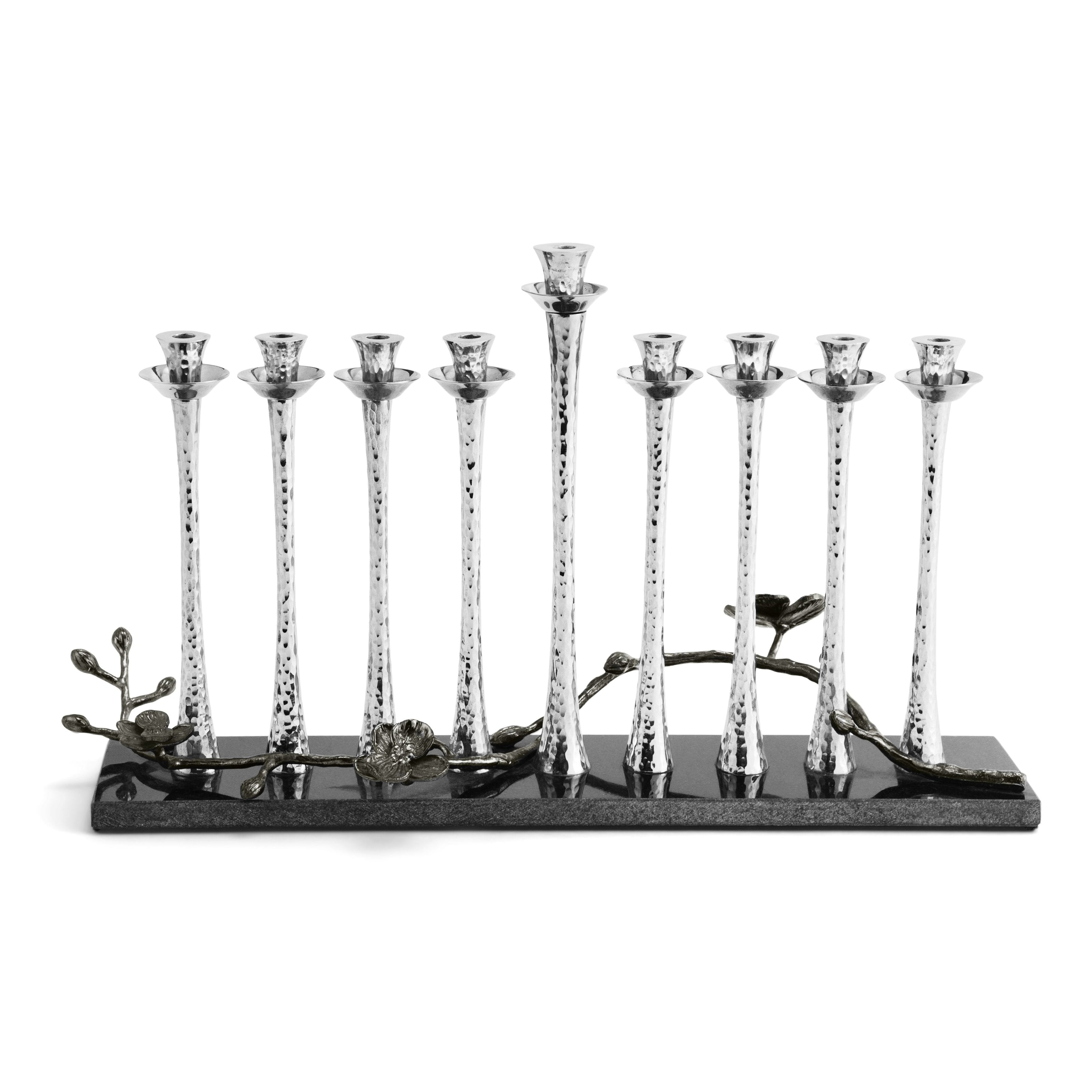 Michael Aram Black Orchid Menorah