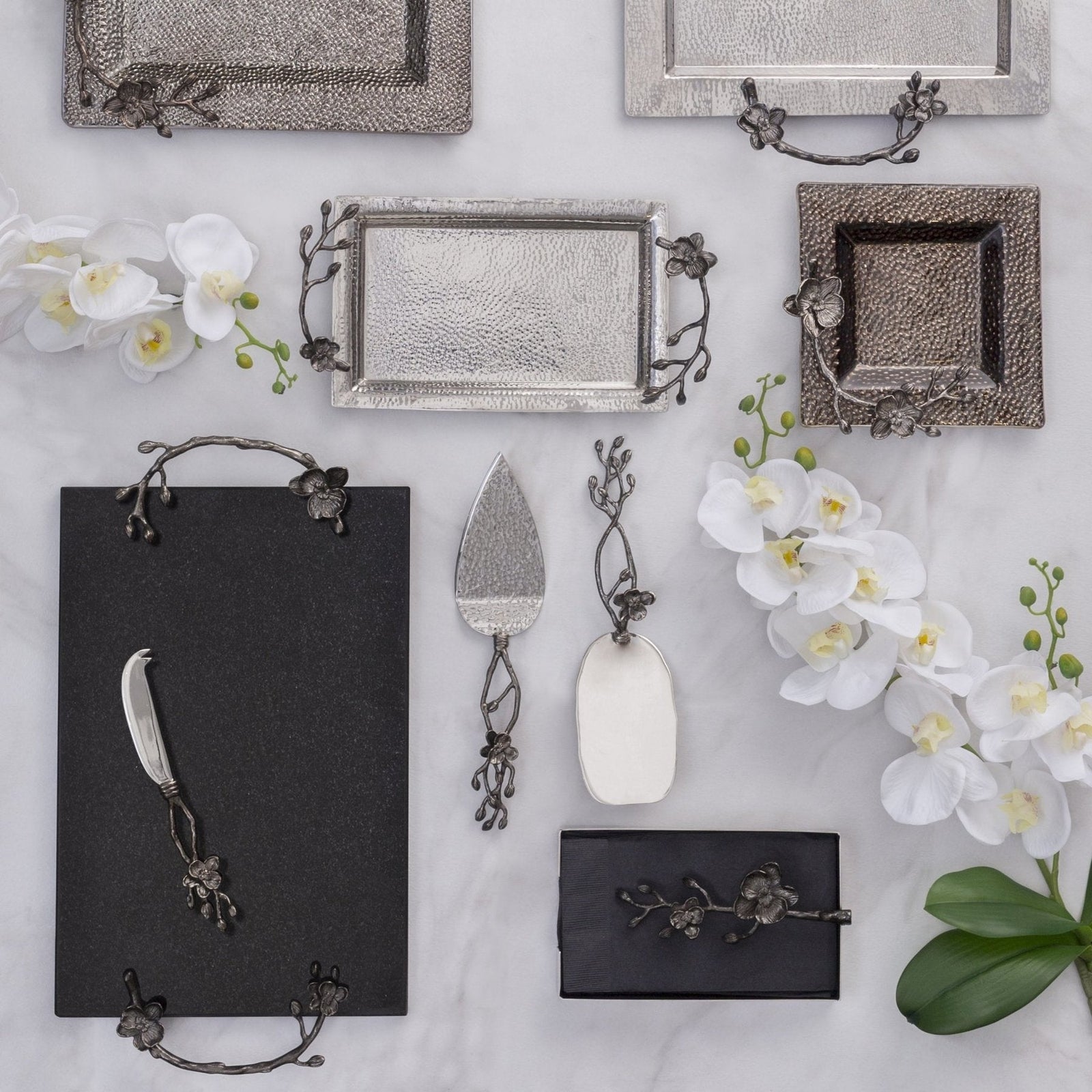 Michael Aram Black Orchid Serving Tray
