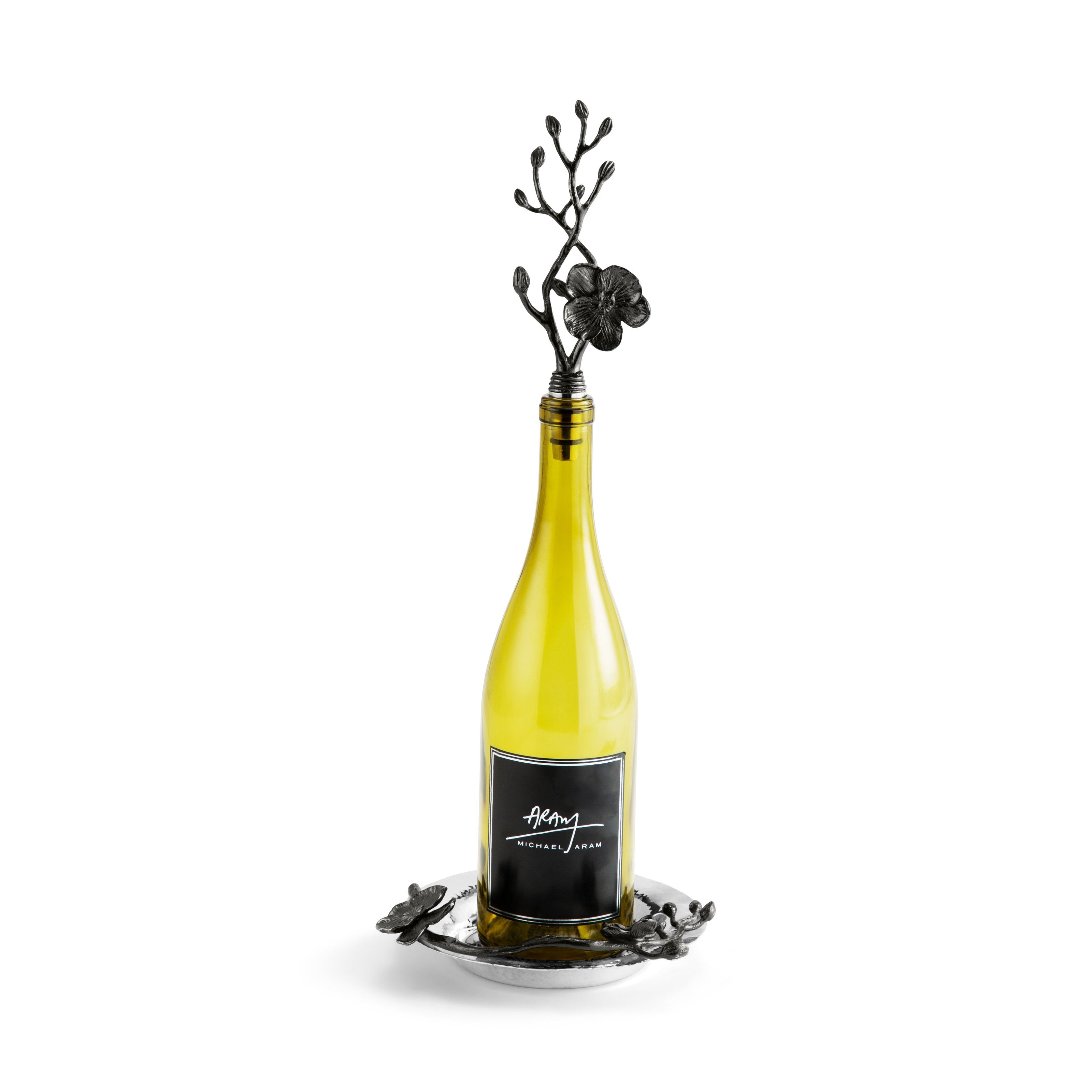 Michael Aram Black Orchid Stopper