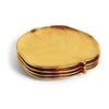 Michael Aram Botanical Leaf Gold Tidbit Plates Set