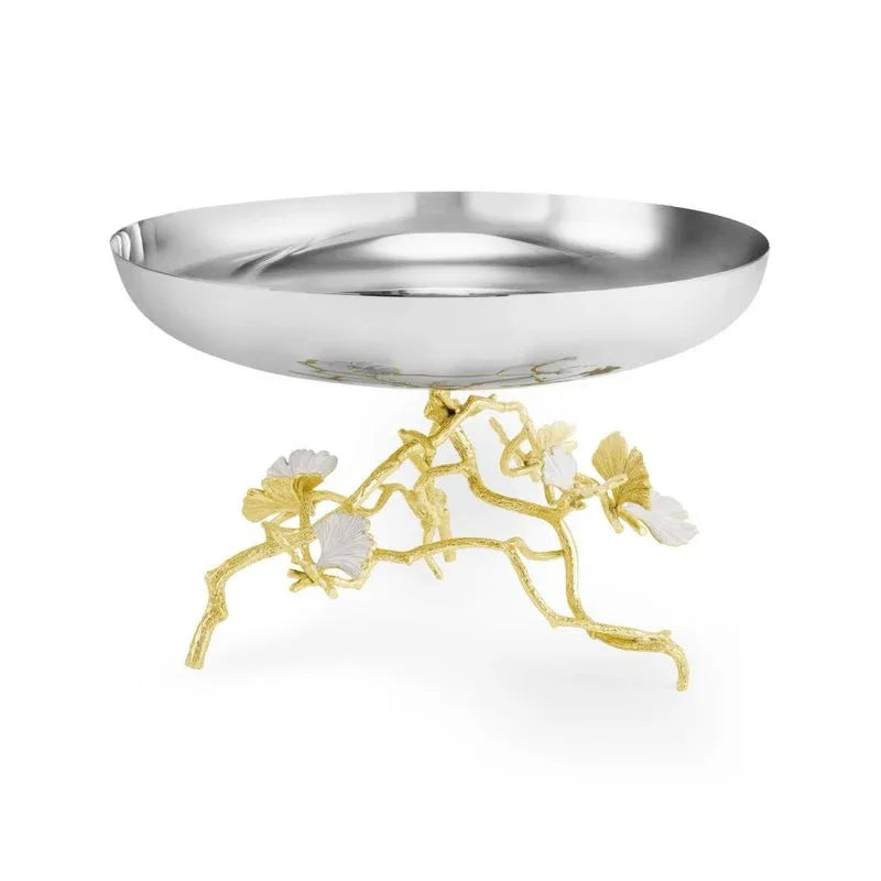 Michael Aram Butterfly Gingko Gold Fruit Bowl