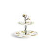 Michael Aram Butterfly Ginkgo 2-Tier Porcelain Etagere