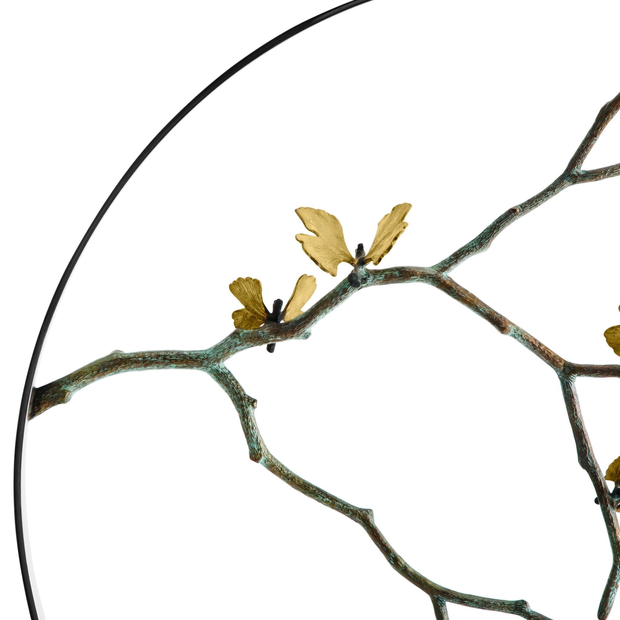 Michael Aram Butterfly Ginkgo Moon Gate Sculpture