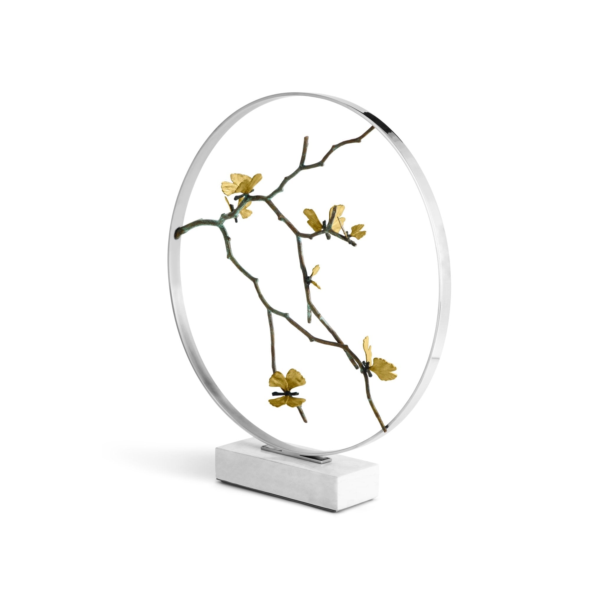 Michael Aram Butterfly Ginkgo Moon Gate Sculpture