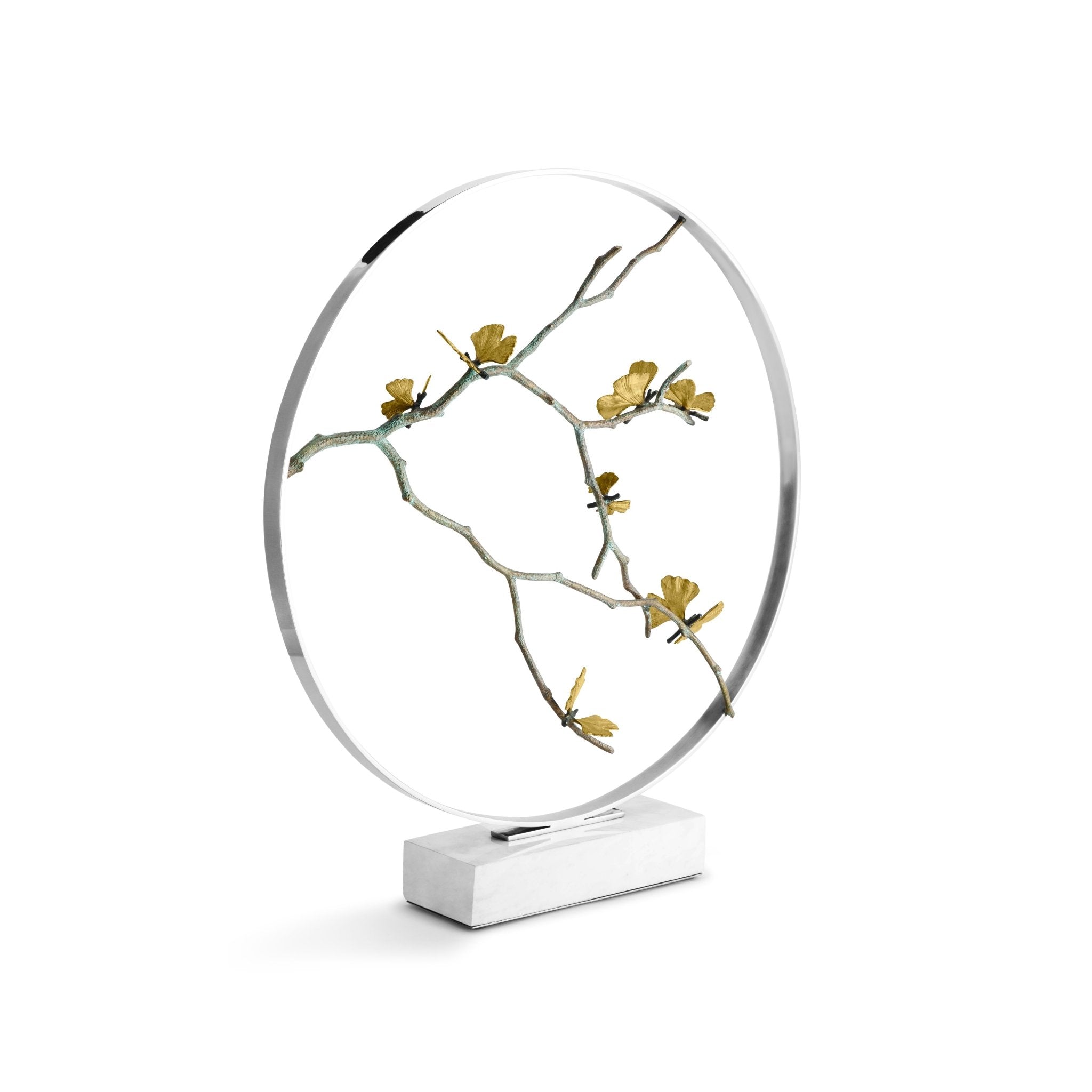 Michael Aram Butterfly Ginkgo Moon Gate Sculpture