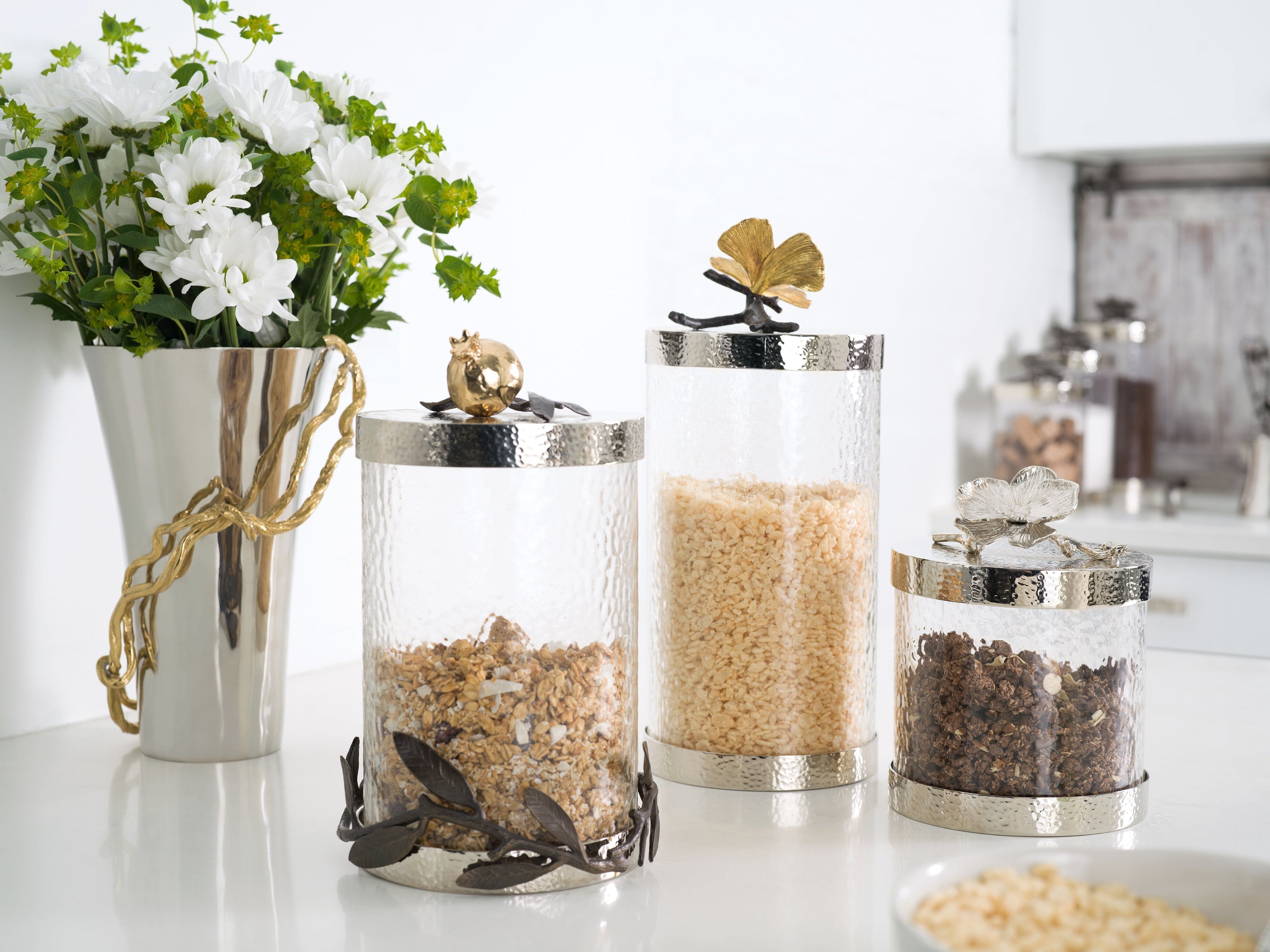 Michael Aram Butterfly Ginkgo Canister